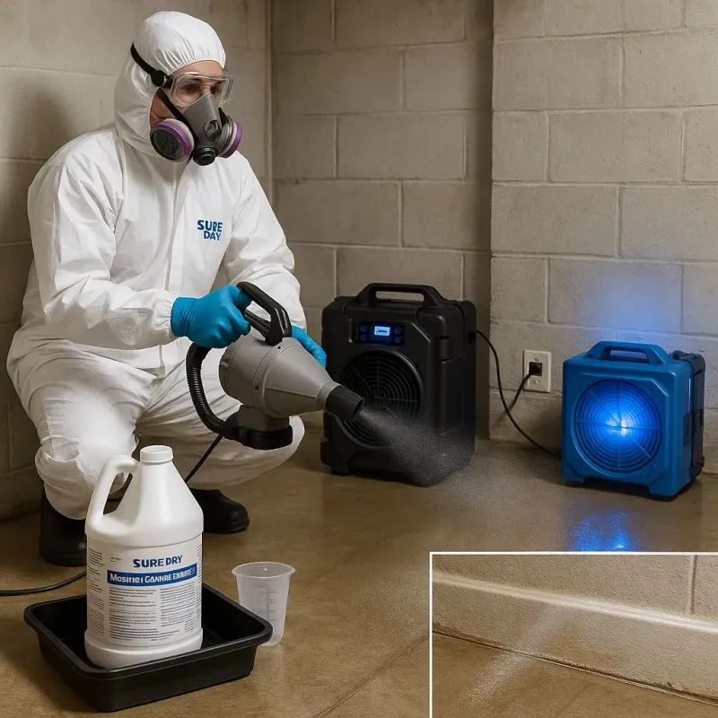 Sanitization and Odor Removal process in Olivia, MN